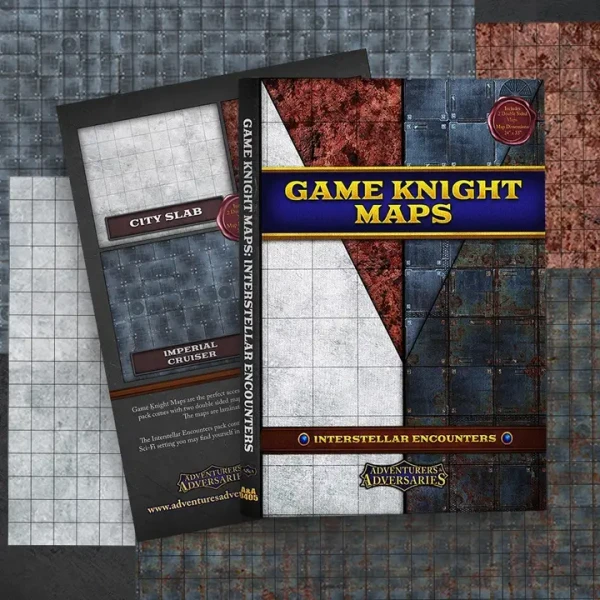 Dice and Gaming Accessories Other Gaming Accessories: Interstellar Encounters - Map Pack (4)