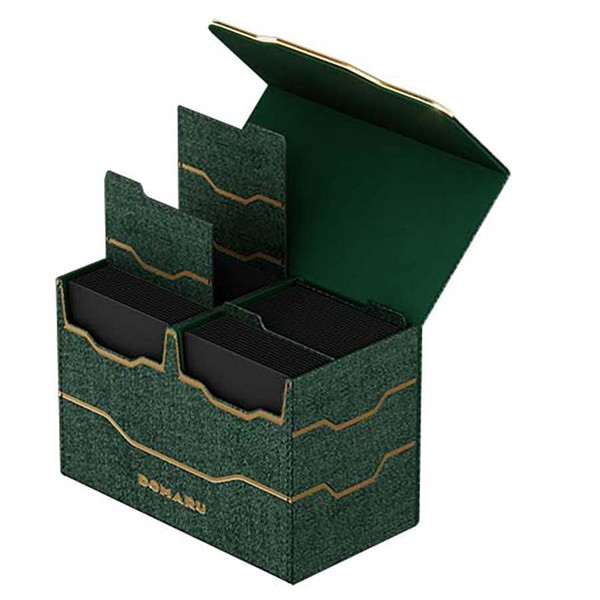 Deck Boxes: Premium Multi Dboxes - Malachite - Domaru Armory: Vertex 200+ Deck Box