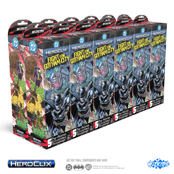 HeroClix: DC HeroClix: Fight for Gotham City Booster Brick (12)