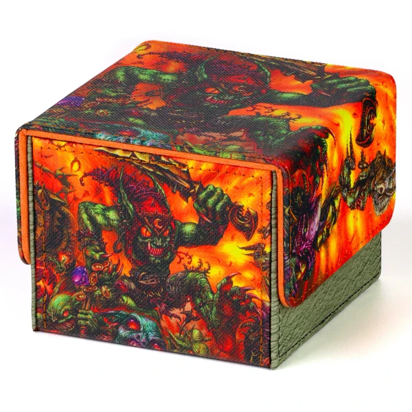 Deck Boxes: Premium Single Dboxes - Goblins Galore - 100+ XL Deck Box