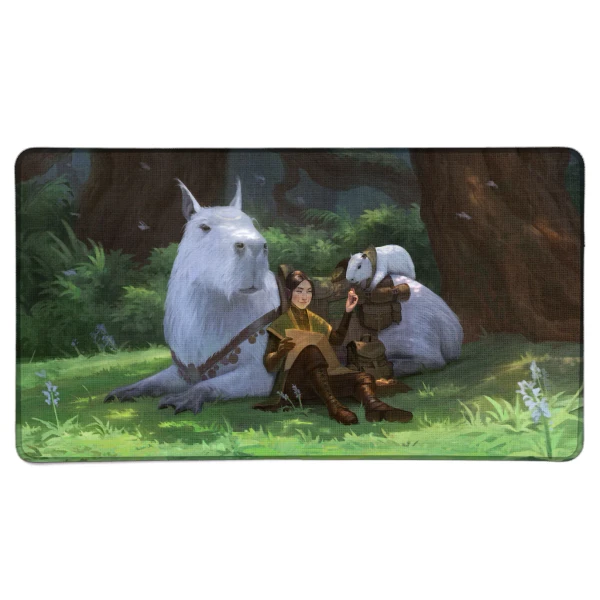 Playmats: Other Printed Playmats - Capybara Retreat - Stitched Edge Playmat