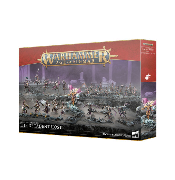 Warhammer: Age of Sigmar: Grand Alliance: Chaos - Hedonites of Slaanesh Battleforce: The Decadent Host (83-125)