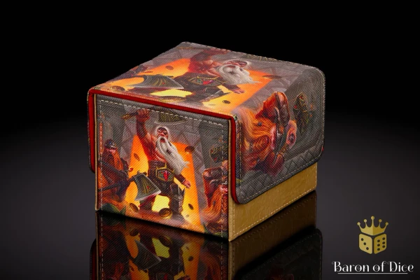 Deck Boxes: Premium Single Dboxes - Dwarven Glory - 100+ XL Deck Box