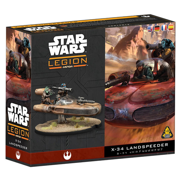(Preorder) Star Wars Legion: X-34 Landspeeder (2nd Ed)
