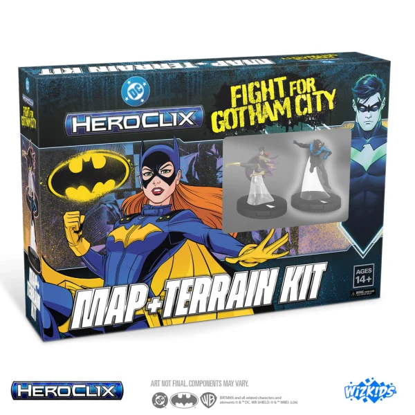 HeroClix: DC Heroclix: Fight for Gotham City Map and Terrain Kit