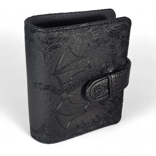Dice and Gaming Accessories Other Gaming Accessories: Spell Card: Book of Incantations - Dragon Edition (Black)