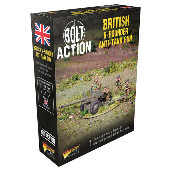 Bolt Action: Great Britain - British 6-pounder Anti-Tank Gun