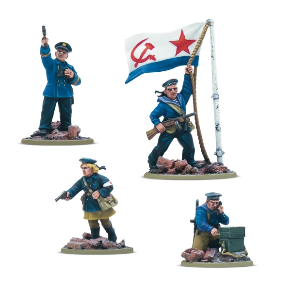Bolt Action: Soviet - Soviet Naval Brigade HQ