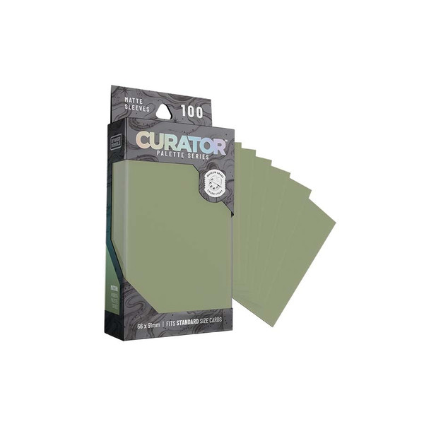 Card Sleeves: Other Printed Sleeves - Curator: (100) Palette - Matcha