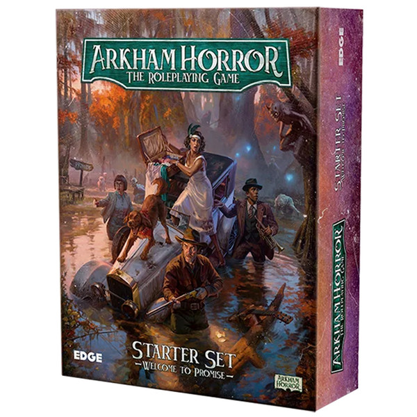 (Preorder) Miscellanous RPGs: Arkham Horror RPG - Starter Set: Welcome to Promise
