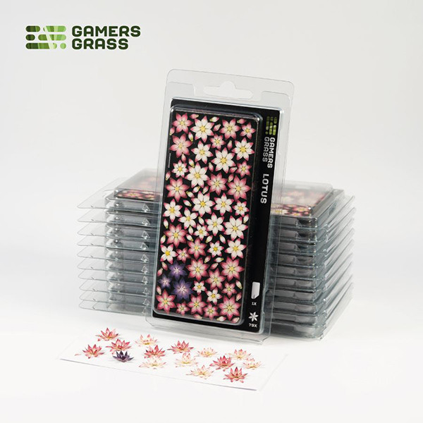 Basing Material and Textures: Laser Plants: Lotus Flower