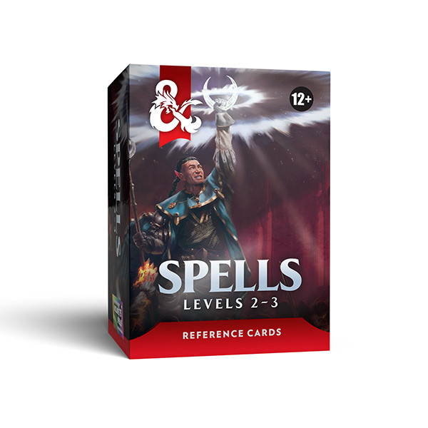 Dungeons & Dragons: Player Support - D&D 5.5 Edition: Reference Cards - Spells: Level 2-3