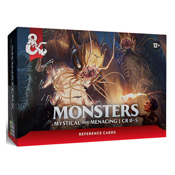 Dungeons & Dragons: DM Support - D&D 5.5 Edition: Reference Cards - Monsters: Mystical And Menacing: CR 0-5