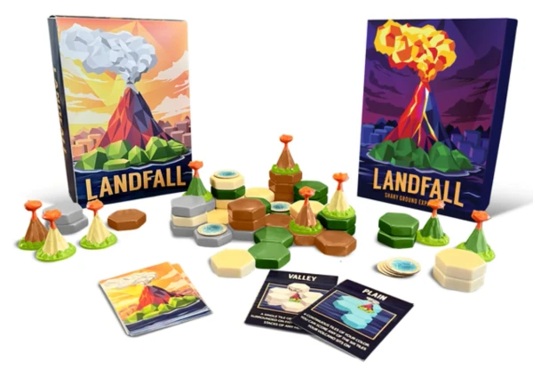 Board Games: Landfall Bundle (Base Game + Explansion Pack)