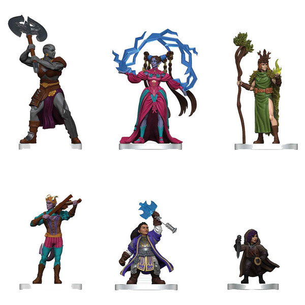 RPG Miniatures: Adventurers - Player's Handbook: Spells & Steel Starter Set