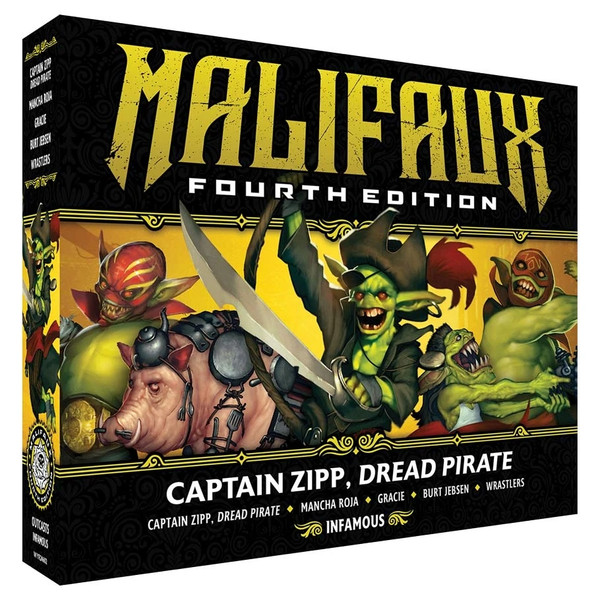 Malifaux: Outcasts - M4E: Captain Zipp, Dread Pirate