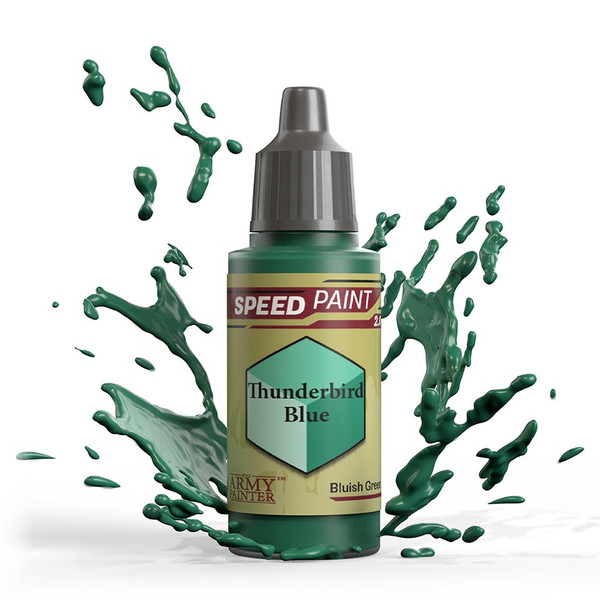 Paint: Army Painter - Speedpaint 2.0: Thunderbird Blue (18ml)