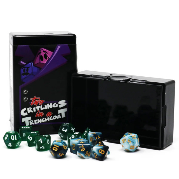 Dice and Gaming Accessories Two Critlings in a Trenchcoat - Mystery Mini Dice Box (14)