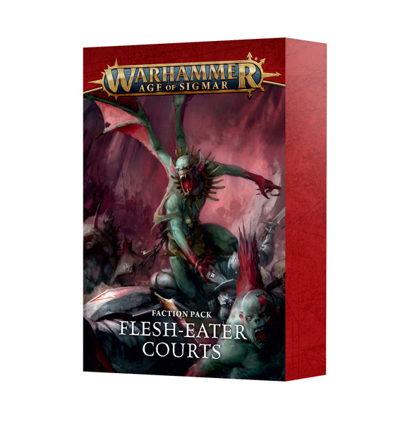 Warhammer: Age of Sigmar: Rulebooks & Publications - Faction Pack: Flesh-Eaters Courts(4th Ed) (74-17)