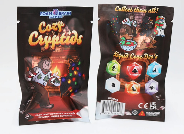 Dice and Gaming Accessories Mystery Loot: Cozy Cryptids