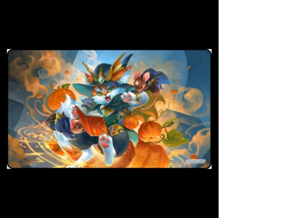 Playmats: Other Printed Playmats - Pumpkin Spell Playmat