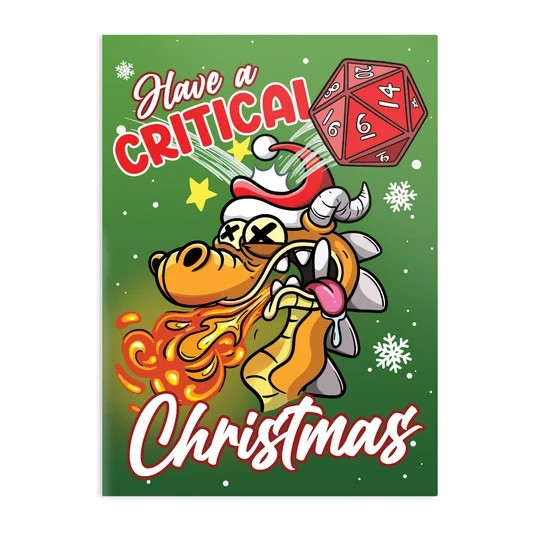 Critical Christmas - Holiday Greeting Card