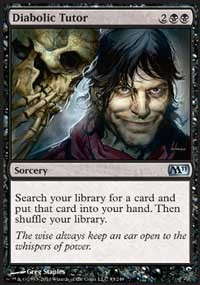Diabolic Tutor - Magic 2011 (M11)