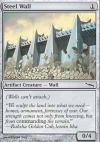 Steel Wall [Foil] - Mirrodin