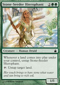 Stone-Seeder Hierophant [Foil] - Ravnica