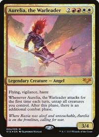 Aurelia, the Warleader [Foil] - From the Vault: Angels