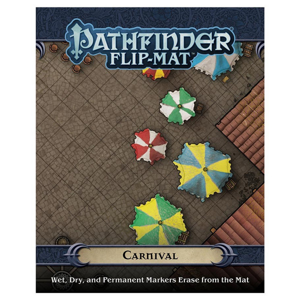 Pathfinder: Tiles and Maps - Flip-Mat: Carnival