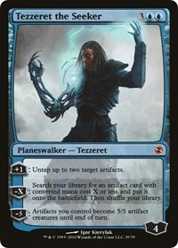 Tezzeret the Seeker [Foil] - Duel Decks: Elspeth vs. Tezzeret
