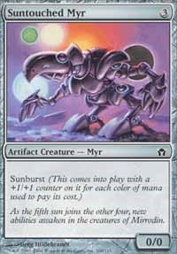 Suntouched Myr [Foil] - Fifth Dawn