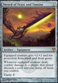 Sword of Feast and Famine - Magic Modern Event Deck