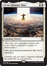 Urza's Ruinous Blast [Foil] - Dominaria