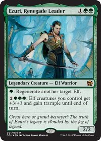 Ezuri, Renegade Leader [Foil] - Duel Decks: Elves vs. Inventors