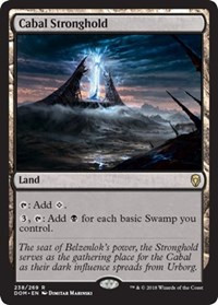 Cabal Stronghold [Foil] - Dominaria