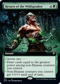 Return of the Wildspeaker (Extended Art) - Throne of Eldraine
