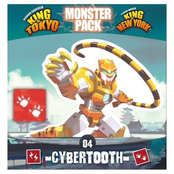 Board Games: King of Tokyo - King of Tokyo: Cybertooth Monster Pack