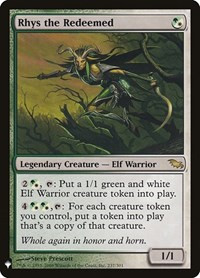 Rhys the Redeemed - Mystery Booster Cards