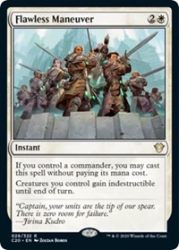 Flawless Maneuver - Commander 2020