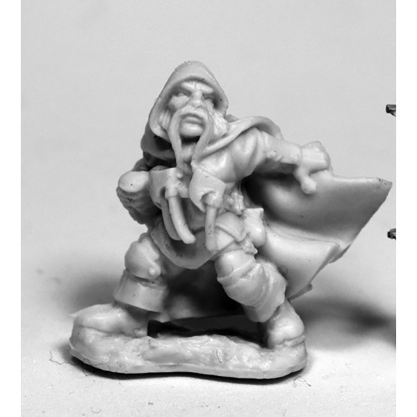 RPG Miniatures: Reaper Minis - Dark Heaven Bones: Klaus Copperthumb, Dwarf Thief