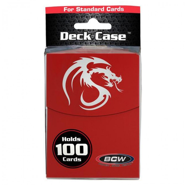 Deck Boxes: DB: Large Deck Case - Red 