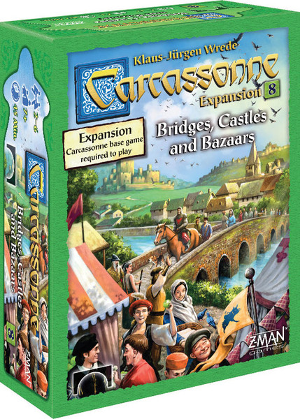 Board Games: Expansions and Upgrades - Carcassonne: Expansion 8 - Bridges, Castles, and Bazaars