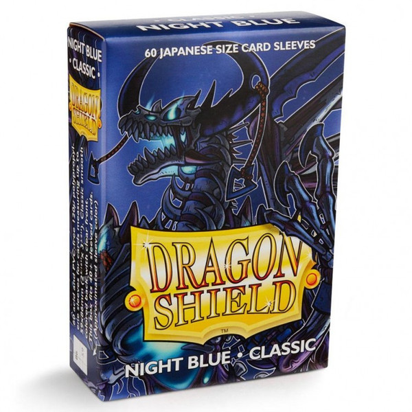 Card Sleeves: Non-Standard Sleeves - Dragon Shields Japanese: (60) Classic Night Blue