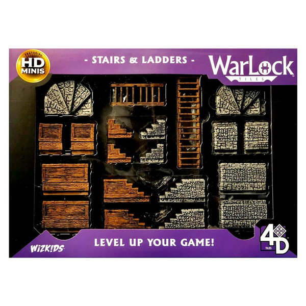 Terrain/Scenery: Warlock Tiles: Stairs & Ladders