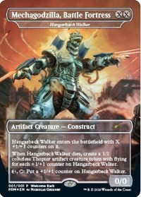 Mechagodzilla, Battle Fortress - Hangarback Walker (Welcome Back Promo) [Foil] - Unique and Miscellaneous Promos