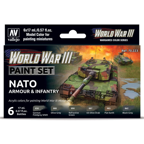 Paint: Vallejo - MC: WWIII: NATO Armour & Infantry