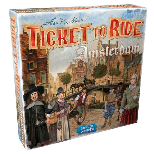 Board Games: Ticket to Ride - Ticket to Ride: Amsterdam