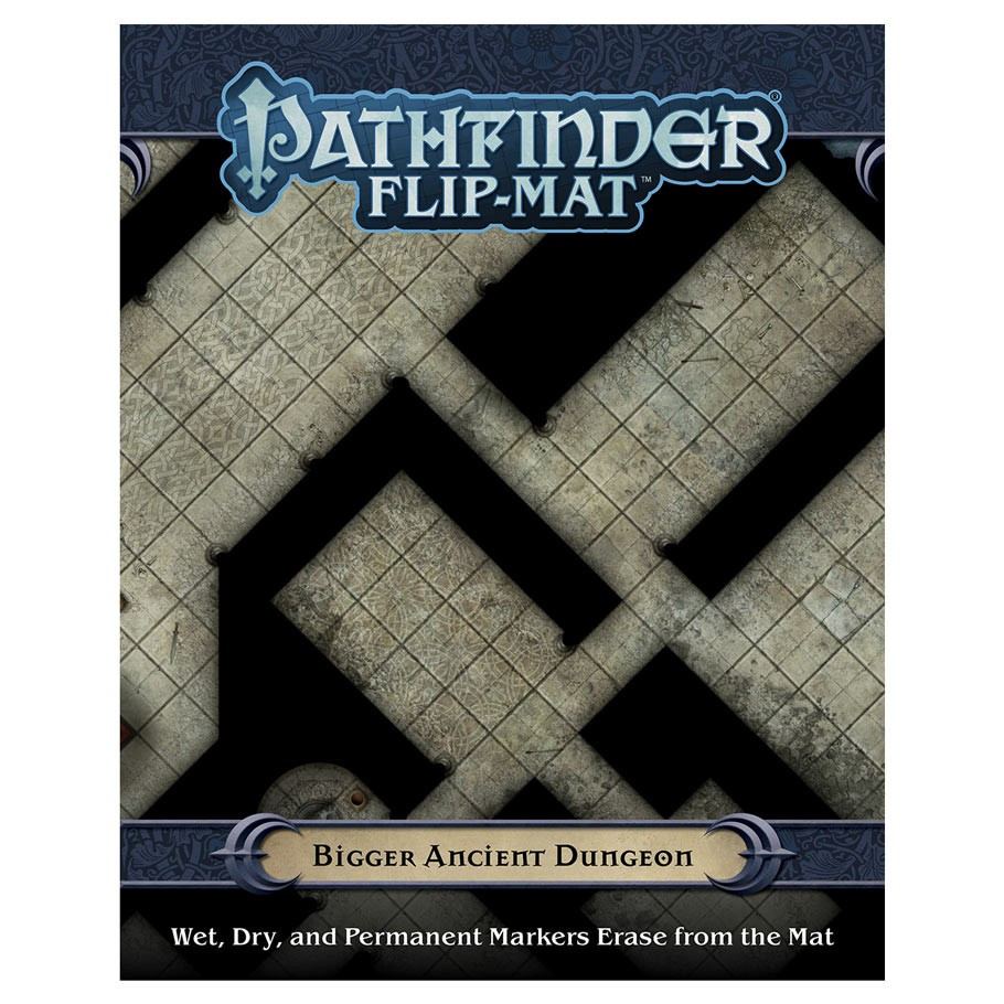 Pathfinder: Tiles and Maps - PF Flip-Mat - Bigger Ancient Dungeon ...